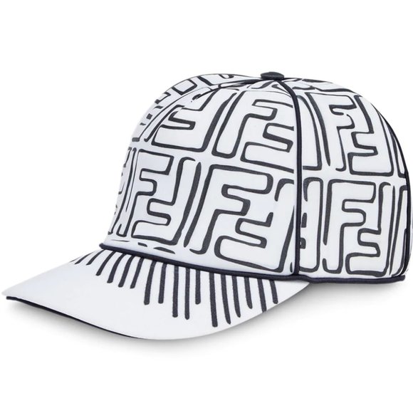 Fendi X Joshua Vides Ff Motif Baseball 